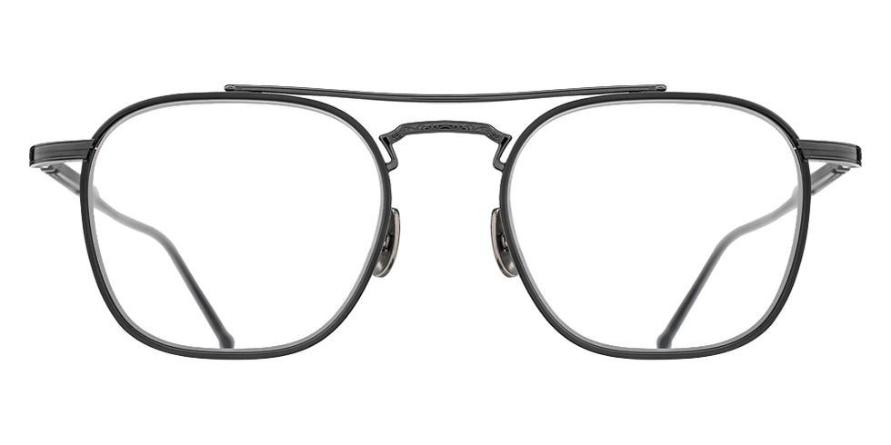Matsuda M3157 51 - Ruthenium/Matte Black #id:m3157rutheniummatteblackclearlensoptical_s:104100