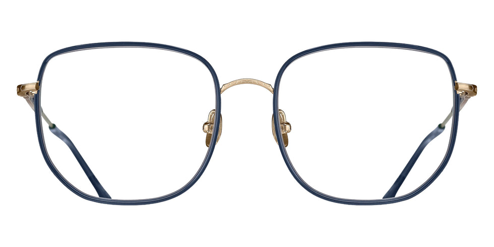 Matsuda M3158 54 - Brushed Gold/Navy #id:m3158brushedgoldnavyclearlens54_s:100100