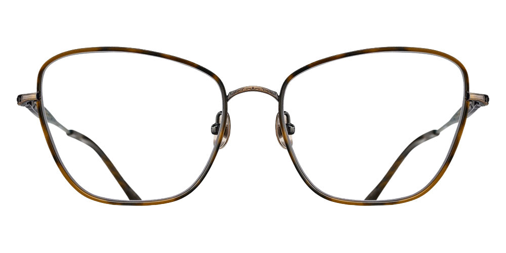 Matsuda M3159 55 - Antique Gold-Brown #id:m3159antiquegoldbrownclearlensoptical_s:102100