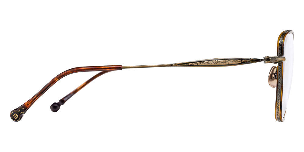 Matsuda M3159 55 - Antique Gold-Brown #id:m3159antiquegoldbrownclearlensoptical_s:102110