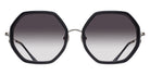 Matsuda M3162 54 - Palladium White/Black / Gray Gradient #id:m3162palladiumwhiteblackgreygradient54_s:102100