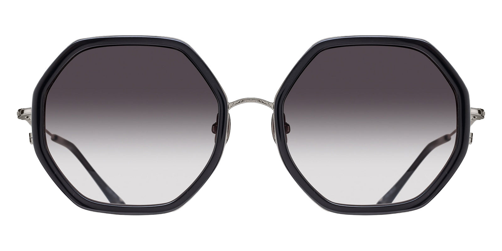 Matsuda M3162 54 - Palladium White/Black / Gray Gradient #id:m3162palladiumwhiteblackgreygradient54_s:102100