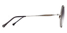 Matsuda M3162 54 - Palladium White/Black / Gray Gradient #id:m3162palladiumwhiteblackgreygradient54_s:102110