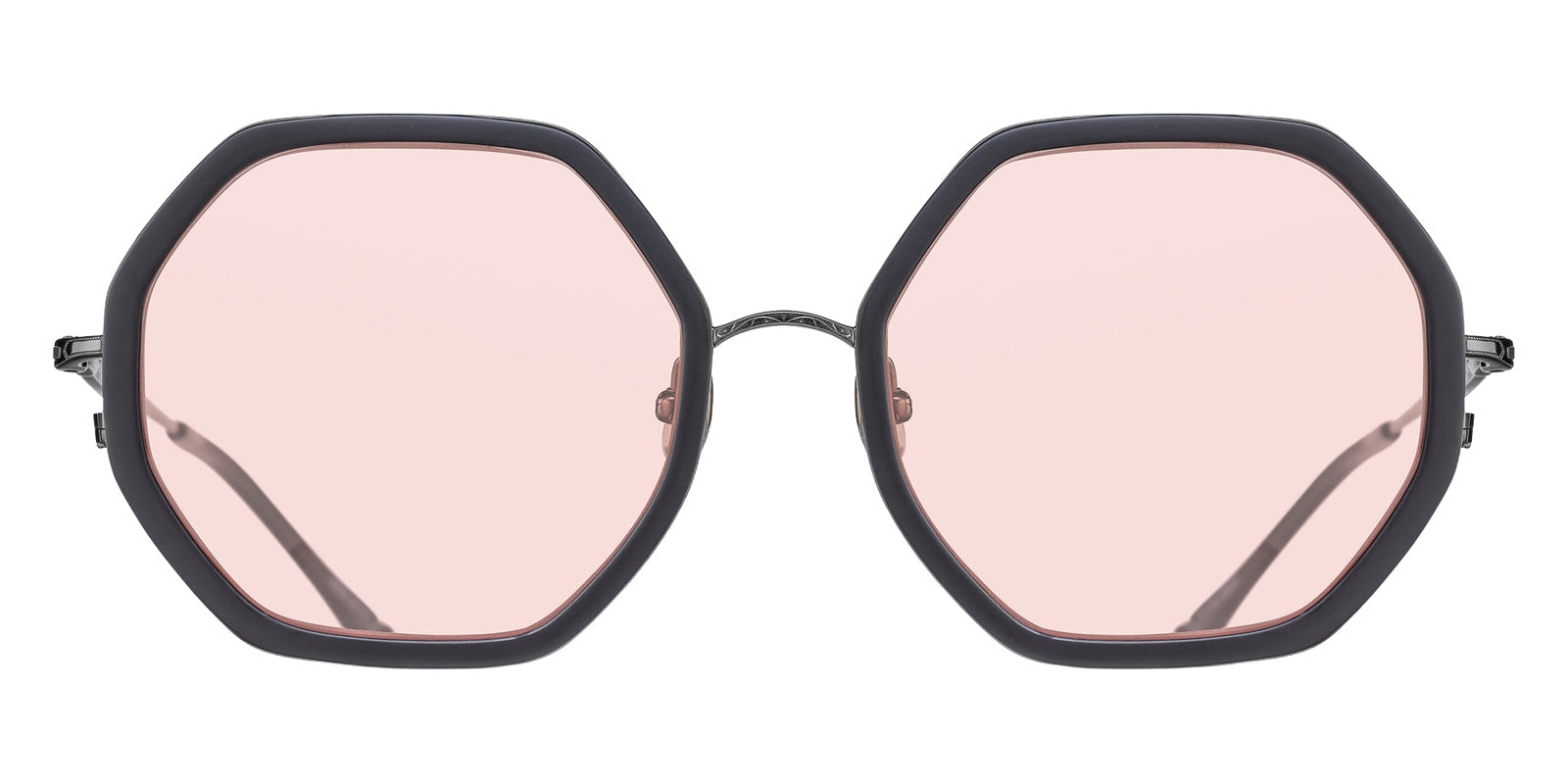 Matsuda M3162 54 - Ruthenium/Matte Black / Café Pink #id:m3162rutheniummatteblackcafpink54_s:104100