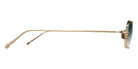 Matsuda M3163 53 - Brushed Gold / Blue Gradient #id:m3163brushedgoldbluegradient53_s:102110