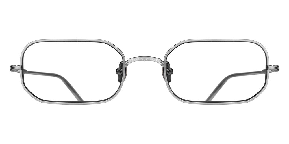 Matsuda M3163 50 - Brushed Silver #id:m3163brushedsilverclearlensoptical_s:102100
