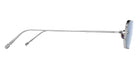Matsuda M3163 53 - Brushed Silver / Cobalt Blue #id:m3163brushedsilvercobaltblue53_s:104110