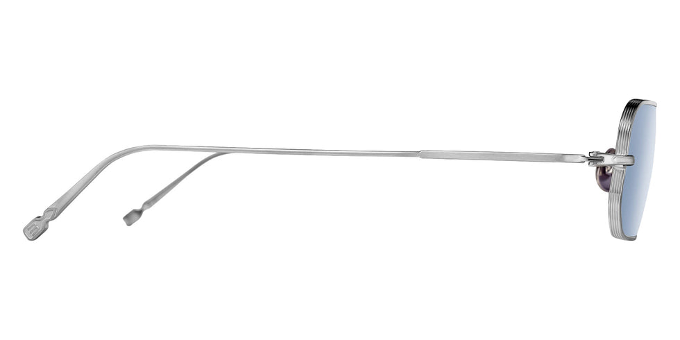 Matsuda M3163 53 - Brushed Silver / Cobalt Blue #id:m3163brushedsilvercobaltblue53_s:104110
