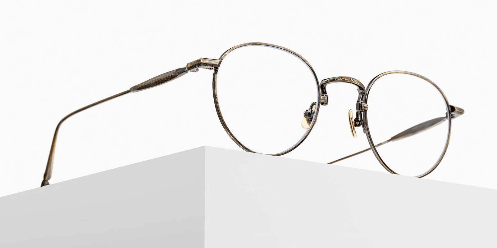 Matsuda M3165 48 - Antique Gold #id:m3165antiquegoldclearlens48_s:100105