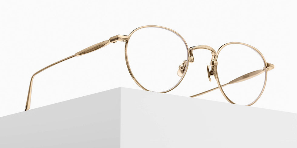Matsuda M3165 48 - Brushed Gold #id:m3165brushedgoldclearlens48_s:104105