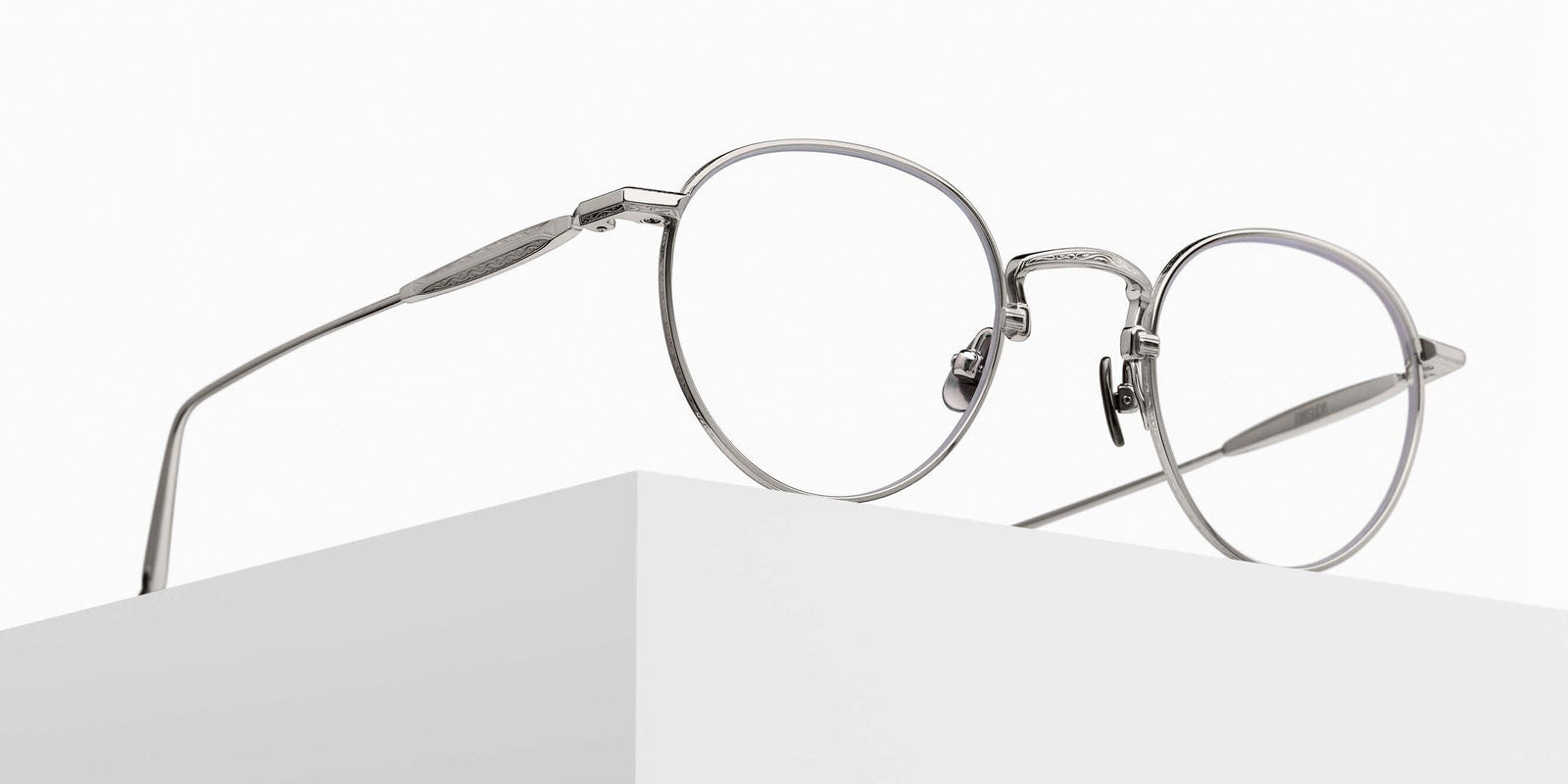 Matsuda M3165 48 - Palladium White #id:m3165palladiumwhiteclearlens48_s:106105