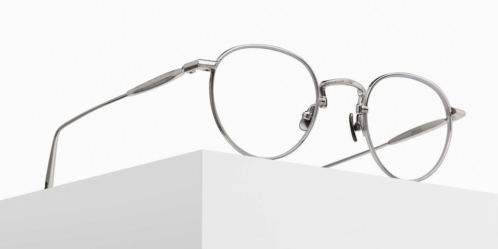 Matsuda M3165 48 - Palladium White #id:m3165palladiumwhiteclearlens48_s:106105