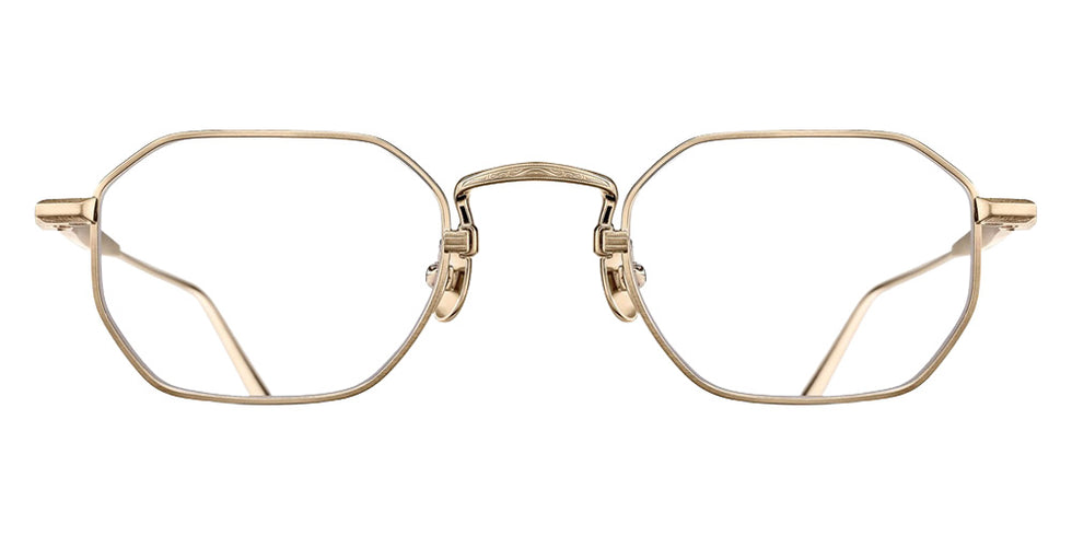 Matsuda M3166 46 - Brushed Gold #id:m3166brushedgoldclearlensoptical_s:102100