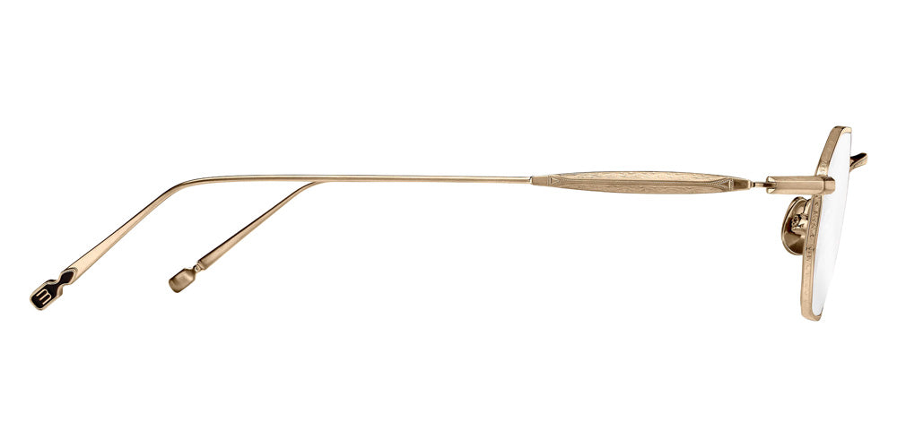 Matsuda M3166 46 - Brushed Gold #id:m3166brushedgoldclearlensoptical_s:102110