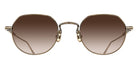 Matsuda M3167 49 - Antique Gold / Khaki Gradient #id:m3167antiquegoldkhakigradient49_s:100100