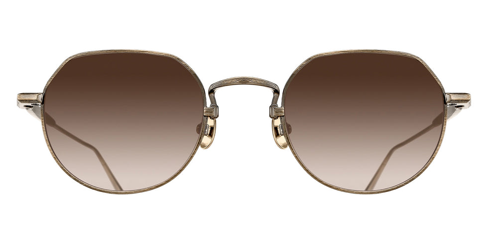 Matsuda M3167 49 - Antique Gold / Khaki Gradient #id:m3167antiquegoldkhakigradient49_s:100100