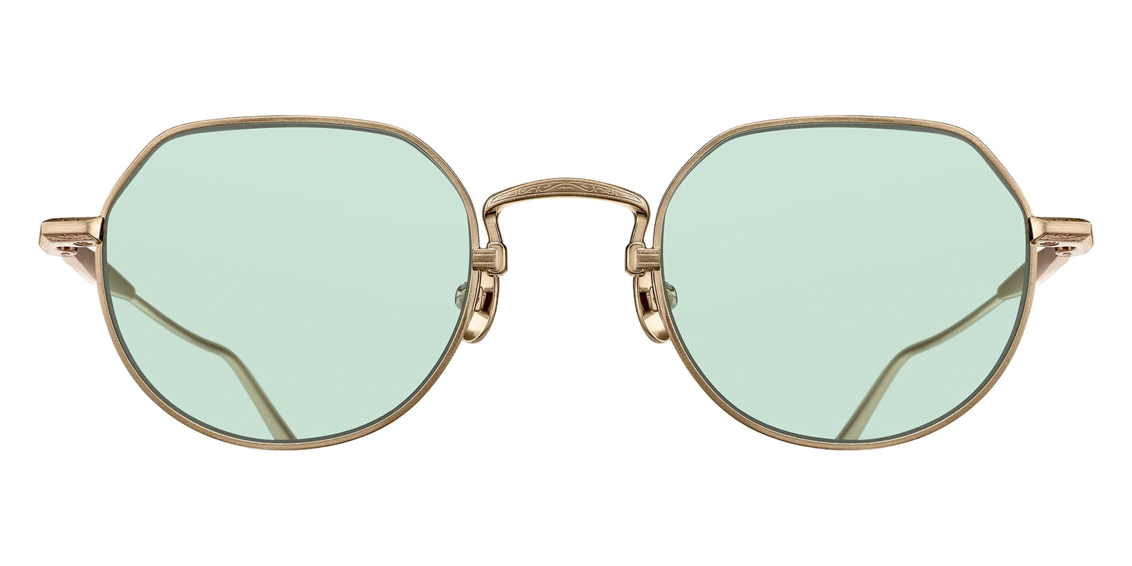 Matsuda M3167 49 - Brushed Gold / Café Green #id:m3167brushedgoldcafgreen49_s:104100