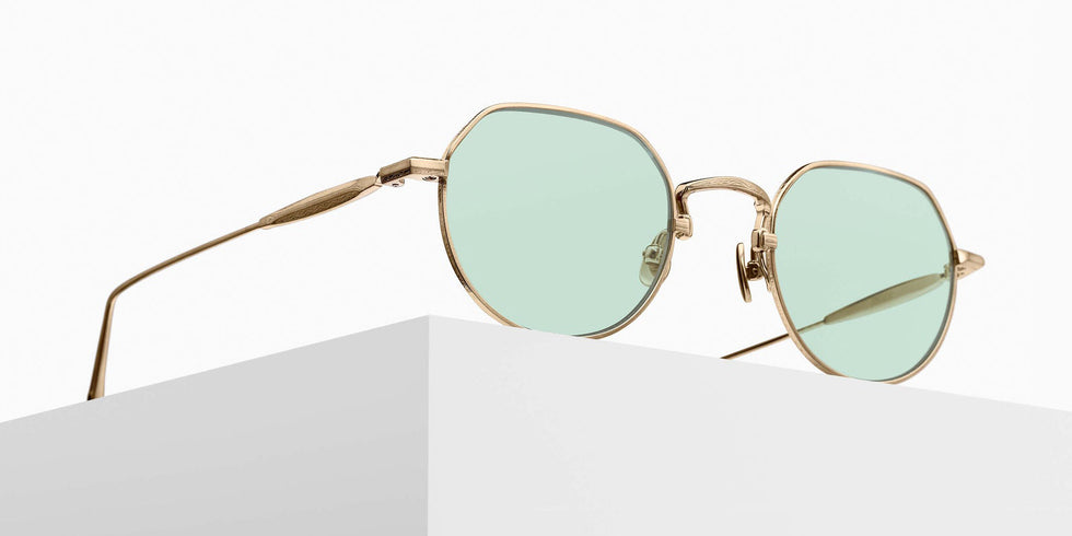 Matsuda M3167 49 - Brushed Gold / Café Green #id:m3167brushedgoldcafgreen49_s:104105