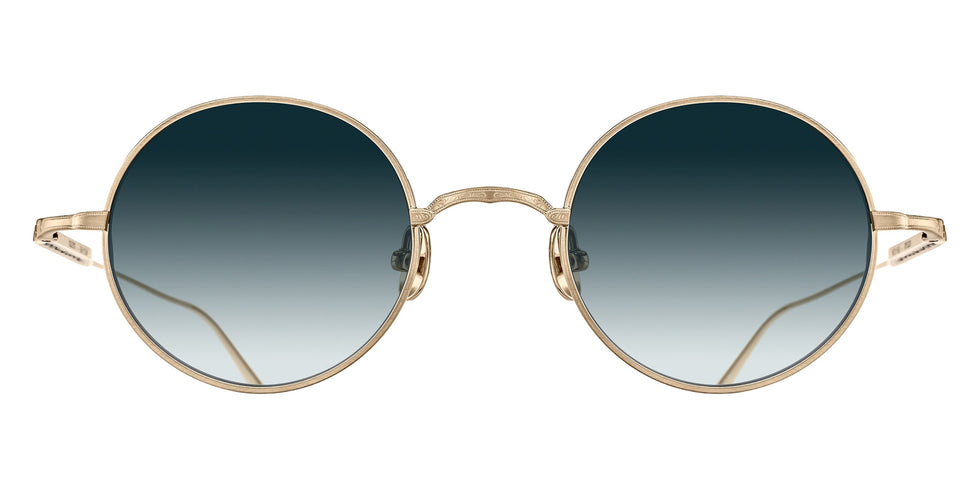 Matsuda M3168 46 - Brushed Gold / Blue Gradient #id:m3168brushedgoldbluegradient46_s:102100