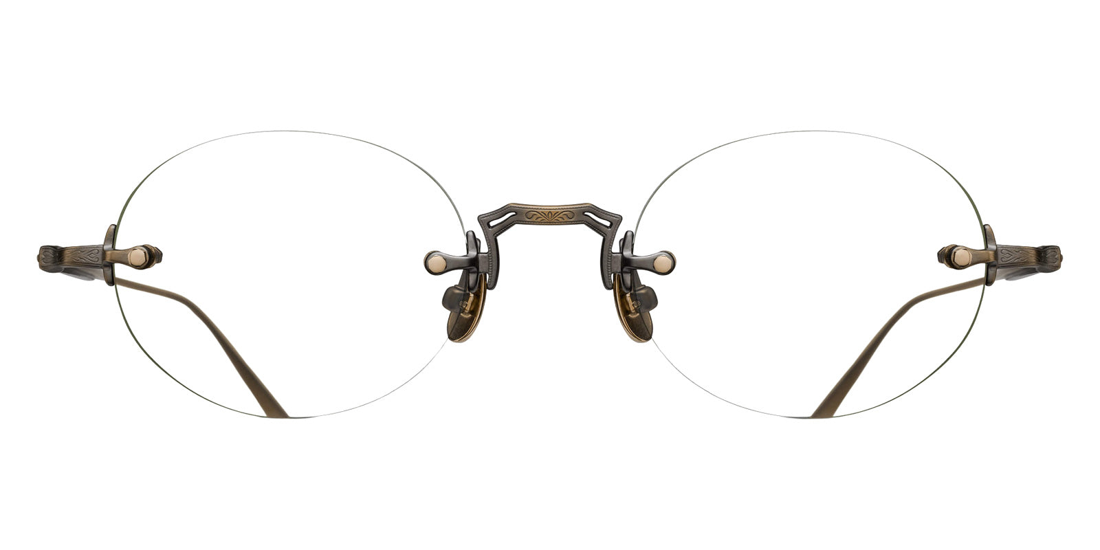 Matsuda M5002 47 - Antique Gold #id:m5002antiquegoldclearlens47_s:100100
