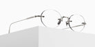 Matsuda M5002 47 - Palladium White #id:m5002palladiumwhiteclearlens47_s:106105