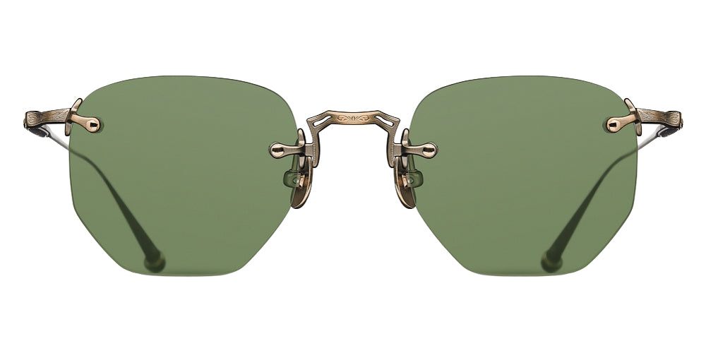 Matsuda M5006 46 - Antique Gold / Sage Green #id:m5006antiquegoldsagegreensunglass_s:100100