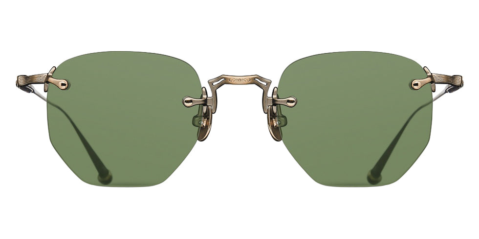Matsuda M5006 46 - Antique Gold / Sage Green #id:m5006antiquegoldsagegreensunglass_s:100100