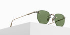 Matsuda M5006 46 - Antique Gold / Sage Green #id:m5006antiquegoldsagegreensunglass_s:100105