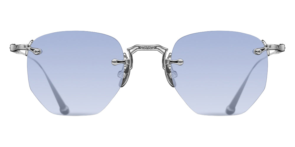 Matsuda M5006 46 - Palladium White / Cobalt Blue #id:m5006palladiumwhitecobaltbluesunglass_s:104100