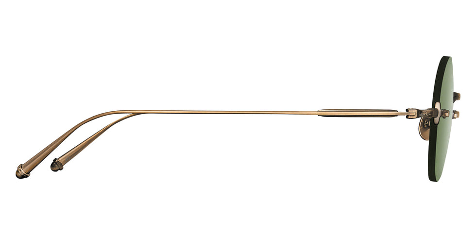 Matsuda M5007 47 - Antique Gold / Sage Green #id:m5007antiquegoldsagegreensunglass_s:100110