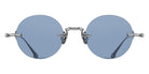 Matsuda M5007 47 - Palladium White / Cobalt Blue #id:m5007palladiumwhitecobaltbluesunglass_s:104100