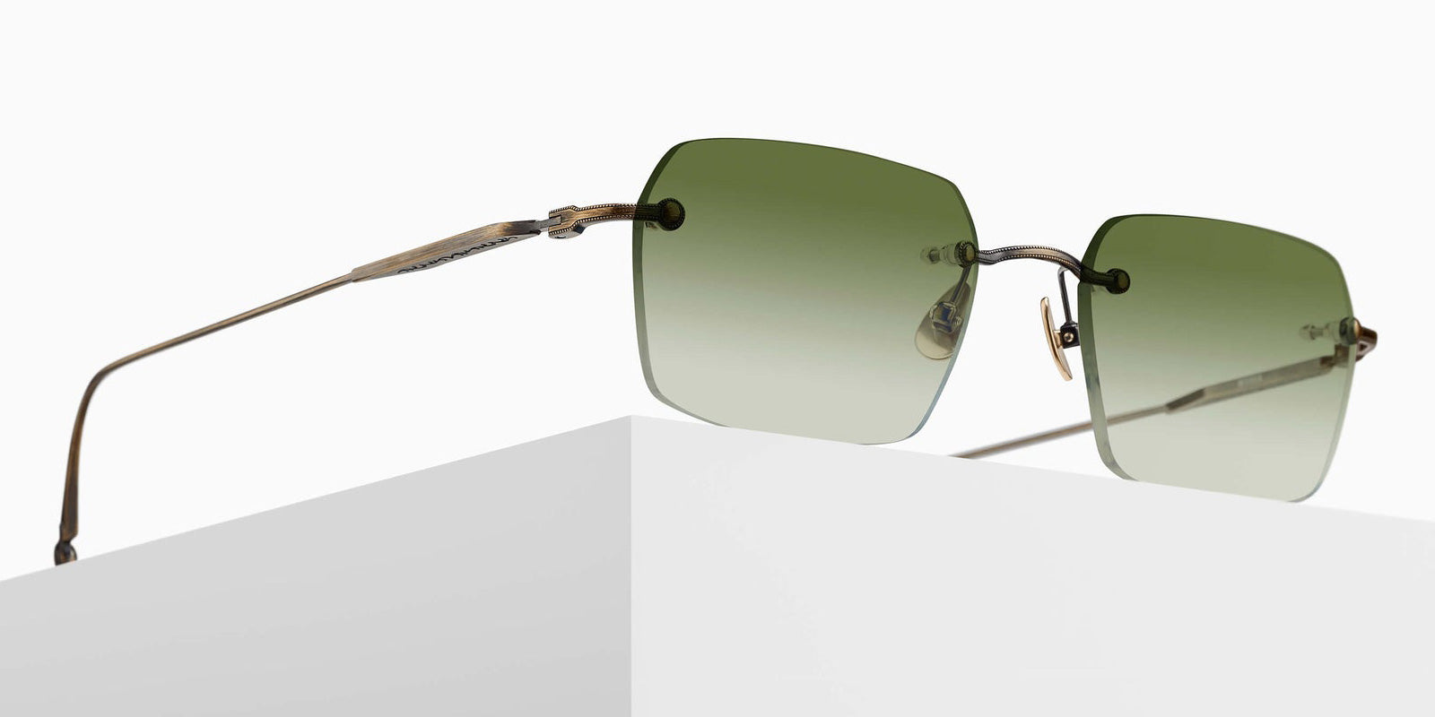 Matsuda M5008 51 - Antique Gold / Sage Green Gradient #id:m5008antiquegoldsagegreengradient51_s:100105