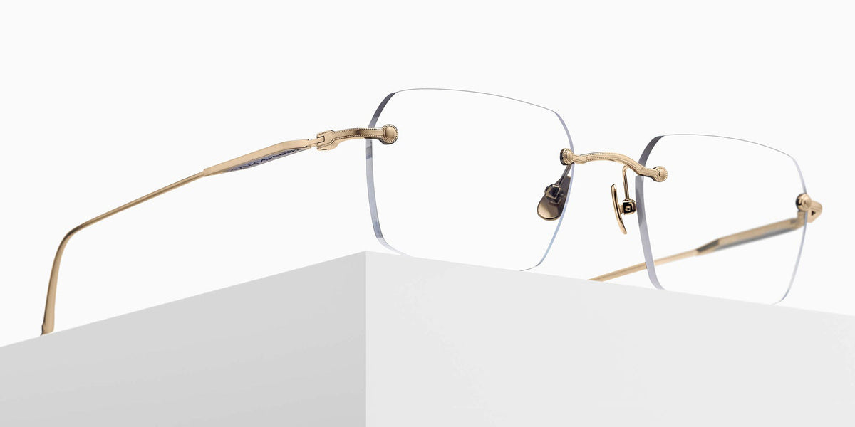 Matsuda M5008 51 - Brushed Silver #id:m5008brushedsilverclearlensoptical_s:102105
