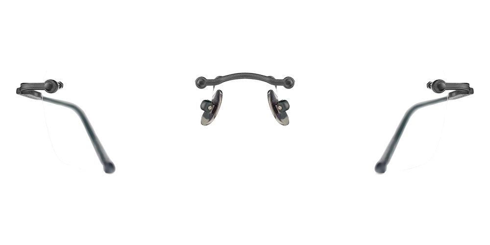 Matsuda M5008 51 - Matte Black #id:m5008matteblackclearlensoptical_s:100100