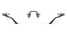 Matsuda M5009 52 - Brushed Gold/Navy #id:m5009brushedgoldnavygeometricclearlens52_s:100100