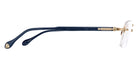 Matsuda M5009 52 - Brushed Gold/Navy #id:m5009brushedgoldnavygeometricclearlens52_s:100110