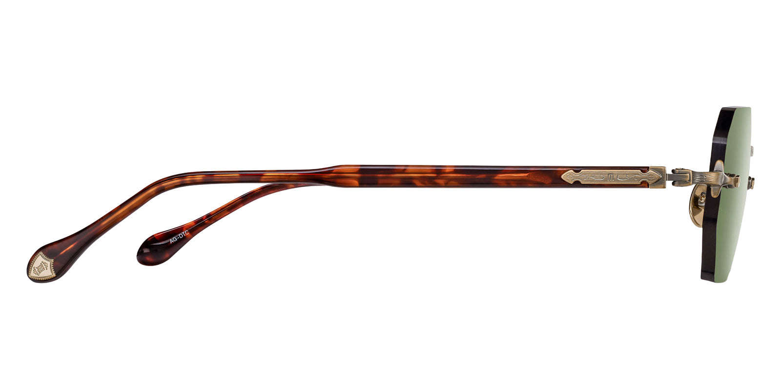 Matsuda M5010 51 - Antique Gold/Dark Tortoise / Sage Green #id:m5010antiquegolddarktortoisesagegreen51_s:100110