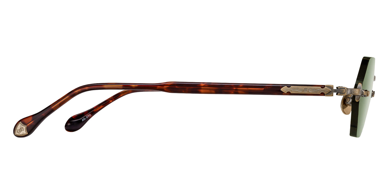 Matsuda M5011 50 - Antique Gold/Dark Tortoise / Sage Green #id:m5011antiquegolddarktortoisesagegreen50_s:100110