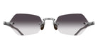 Matsuda M5011 50 - Brushed Silver/Black / Gray Gradient #id:m5011brushedsilverblackgreygradient50_s:104100