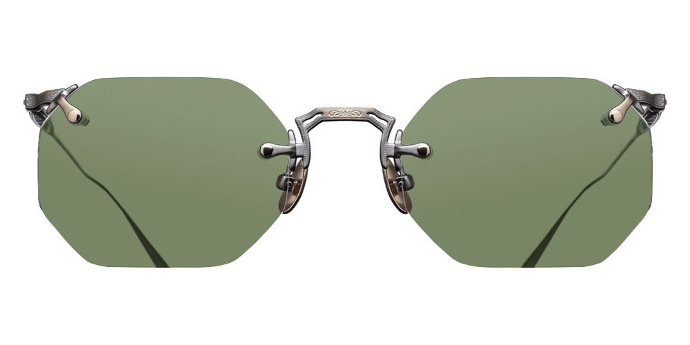 Matsuda M5012 Sun 49 - Antique Gold / Sage Green #id:m5012antiquegoldsagegreensunglass_s:104100