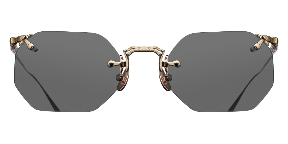 Matsuda M5012 Sun 49 - Brushed Gold / Gray #id:m5012brushedgoldgreysunglass_s:102100