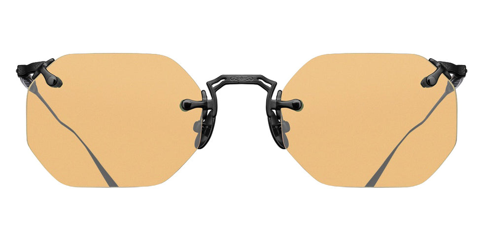 Matsuda M5012 Sun 49 - Matte Black / Café Orange #id:m5012matteblackcafeorangesunglass_s:100100