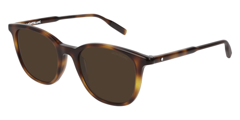 Montblanc MB0006S 002 52 - Havana / Brown #id:mb0006s002_s:102100