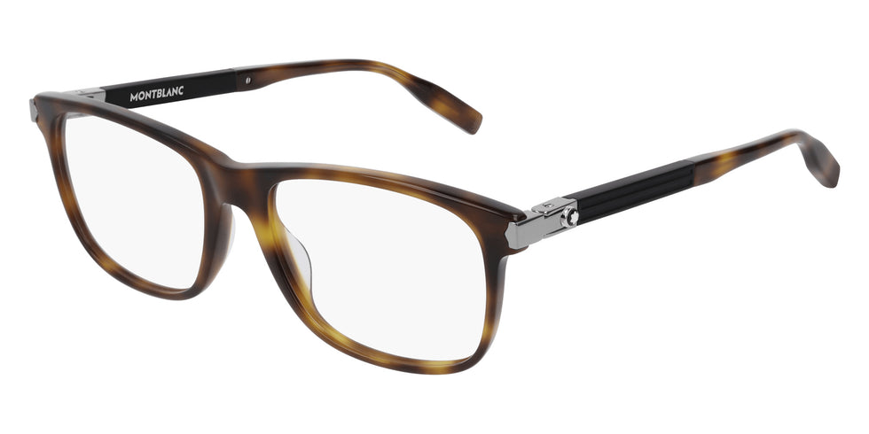 Montblanc MB0035O 004 55 - Havana/Black #id:mb0035o004_s:106100