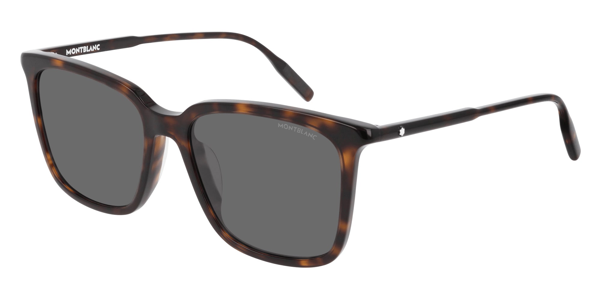 Montblanc MB0084SK 002 56 - Havana / Gray #id:mb0084sk002_s:100100