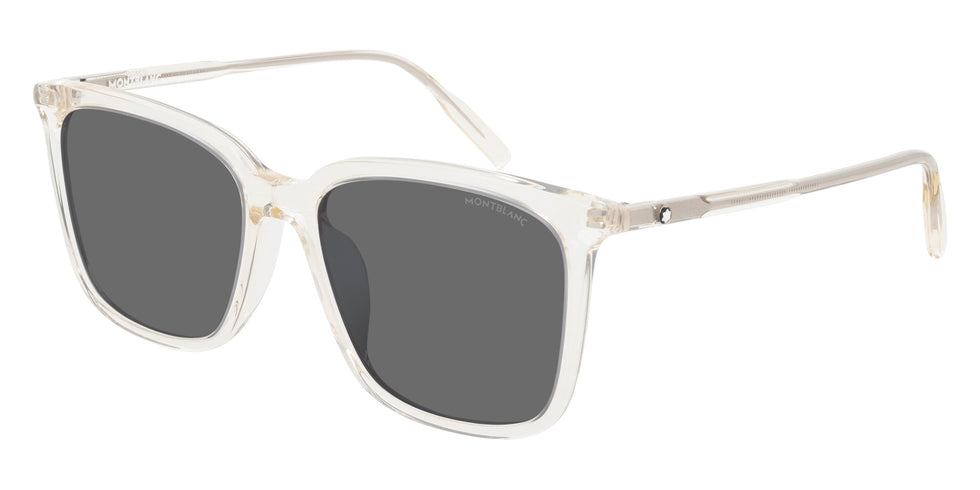 Montblanc MB0084SK 004 56 - Yellow / Gray #id:mb0084sk004_s:102100