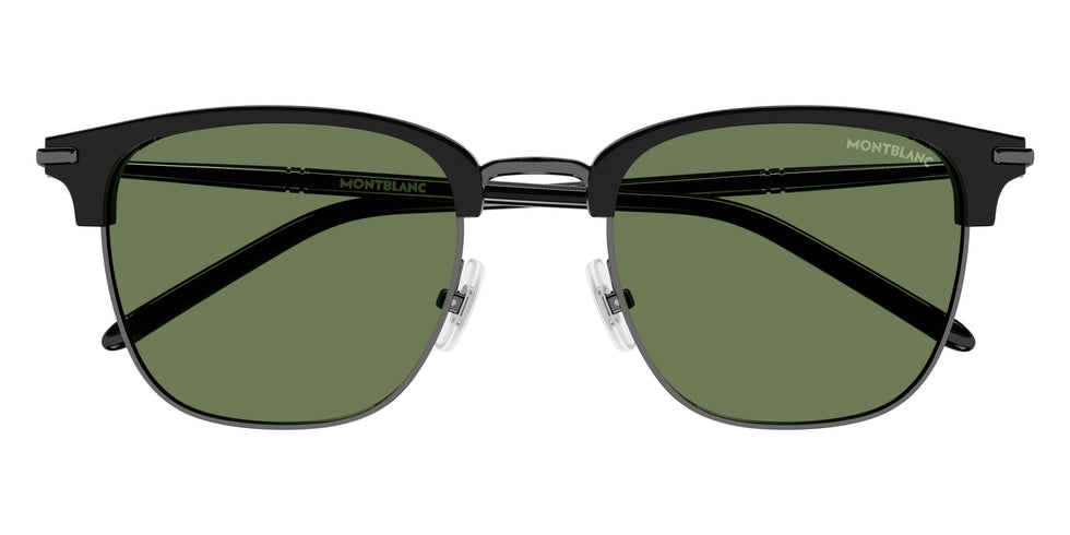 Montblanc MB0242S 006 55 - Black / Green #id:mb0242s006_s:104100