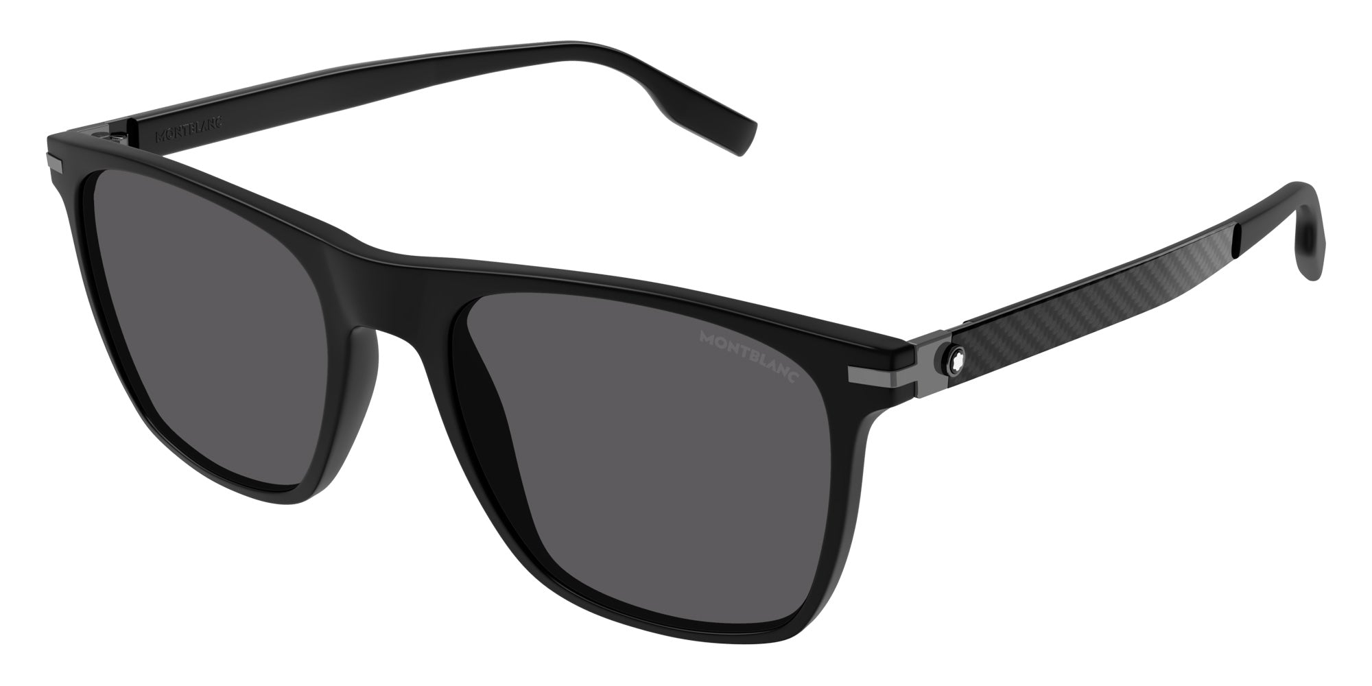 Montblanc MB0248S 005 55 - Black / Gray Polarized #id:mb0248s005_s:102105
