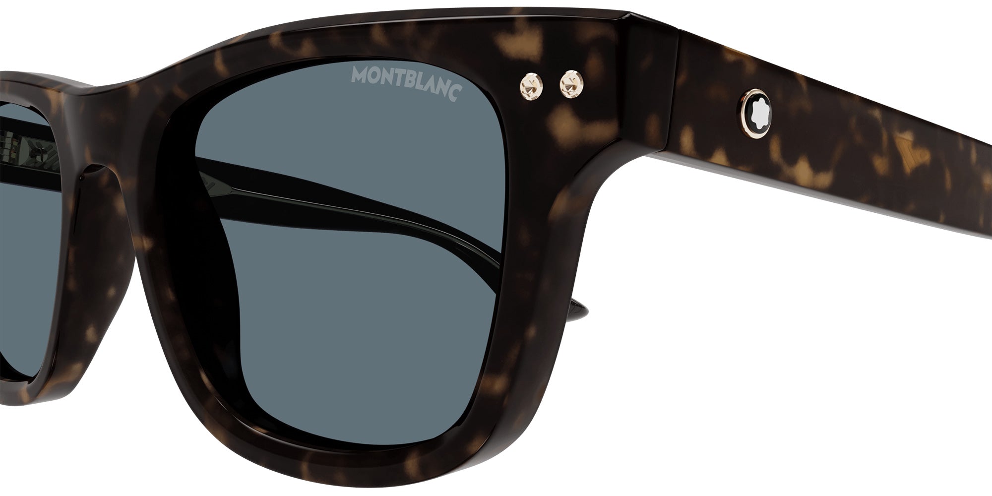 Montblanc MB0254S 002 53 - Havana / Blue #id:mb0254s002_s:102110