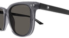 Montblanc MB0258SA 003 55 - Gray/Black / Gray #id:mb0258sa003_s:102110